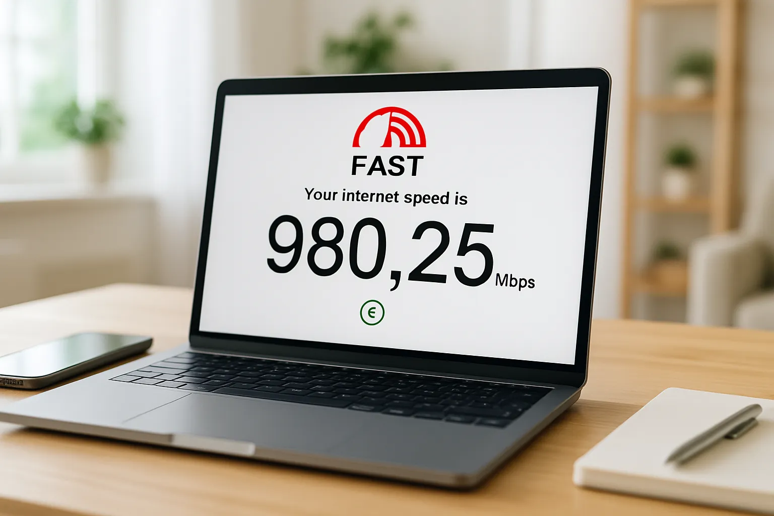 Bredband 100 Mbit hastighetstest