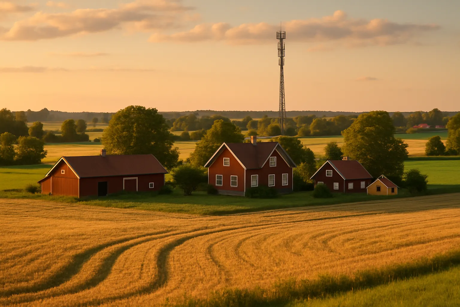 Internet på landet med 4G och 5G