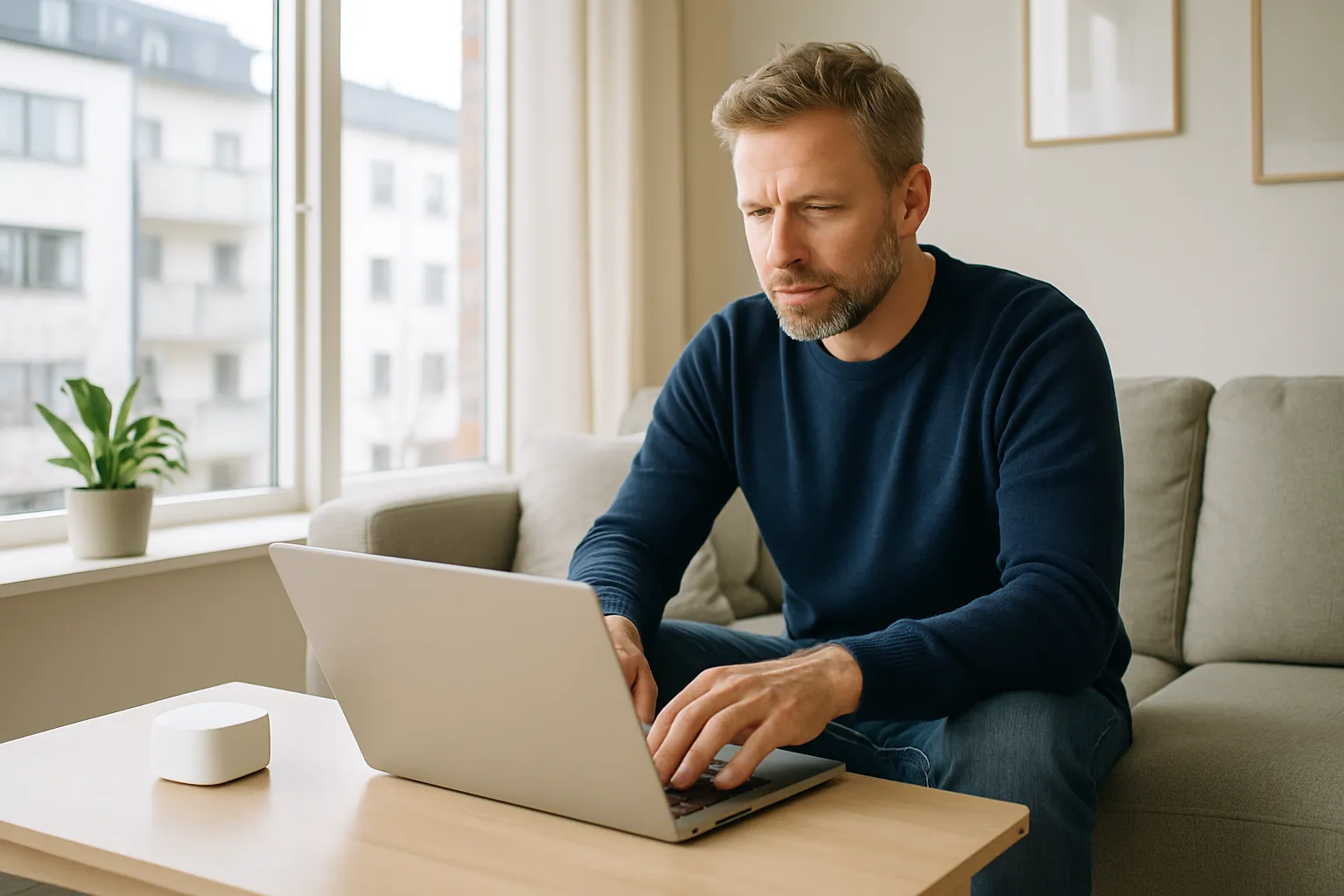 Mobilt bredband hemma med 5G-router