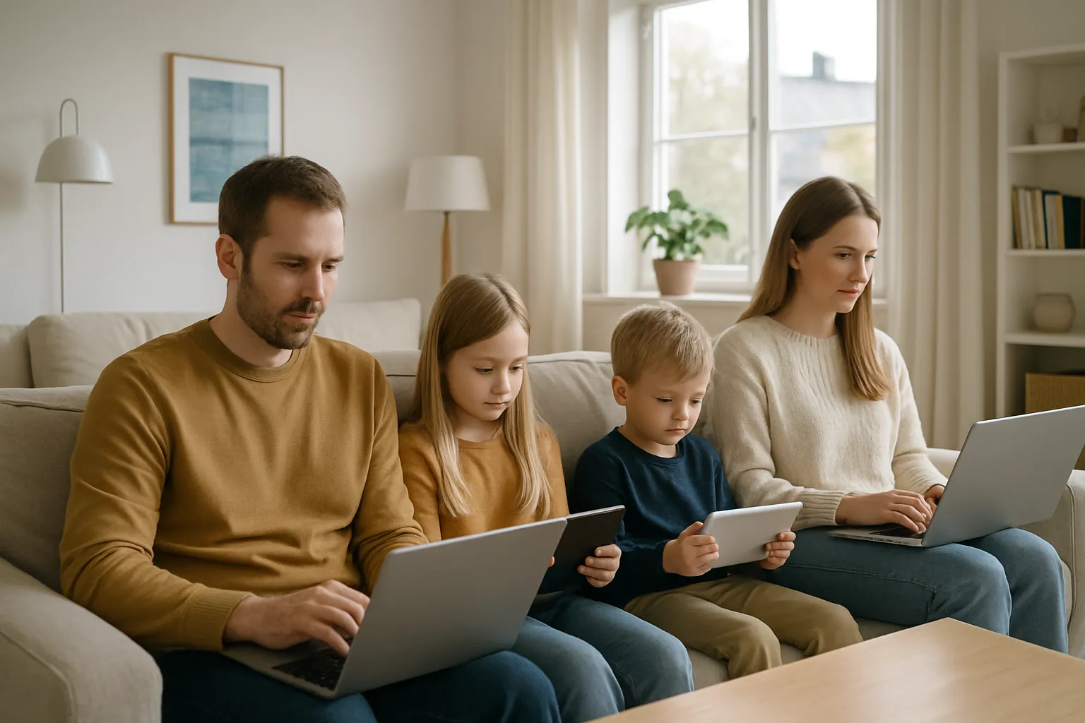 Tele2 bredband för familjen